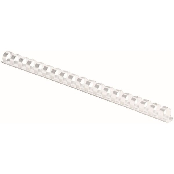 FELLOWES Reliure en plastique 10mm 5330803 blanc 25 pcs.