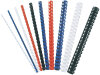 Fellowes Plastikbinderücken, DIN A4, 21 Ringe, 14 mm, weiss