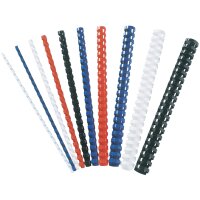 Fellowes Peigne à relier en plastique, rond, 14mm,...
