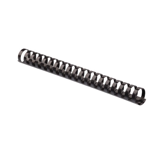 FELLOWES Reliure en plastique 28mm 5348902 noir 50 pcs.