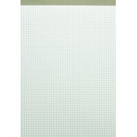 herlitz Bloc-notes Recycling A5, quadrillé 5 mm