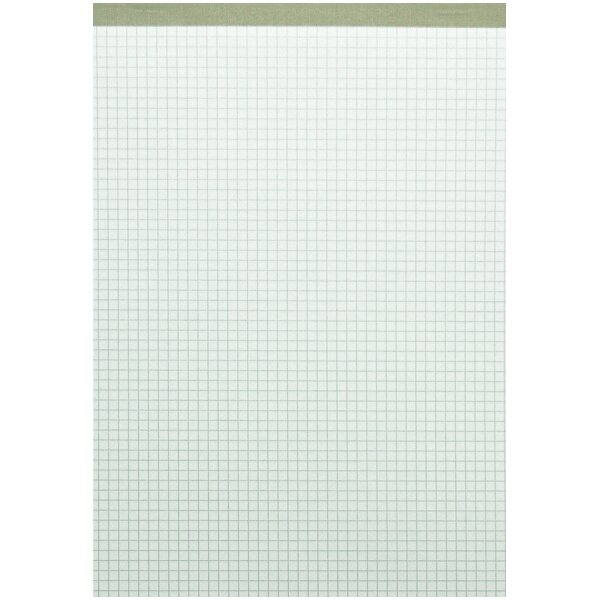 LANDRÉ Bloc-notes Recycling A6, quadrillé 5 mm