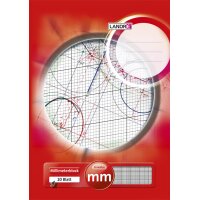 LANDRÉ Millimeterpapier-Block DIN A3, 20 Blatt, 80...