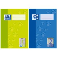 Oxford Schulheft, DIN A5, Lineatur 7 7 mm kariert, 32 Blatt