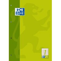 Oxford Arbeitsblock, DIN A4, 50 Blatt, kariert 5 mm