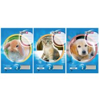 LANDRÉ cahier au format A4, linéature 2 /...