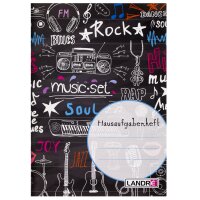 LANDRÉ Hausaufgabenheft, DIN A5, 48 Blatt,...