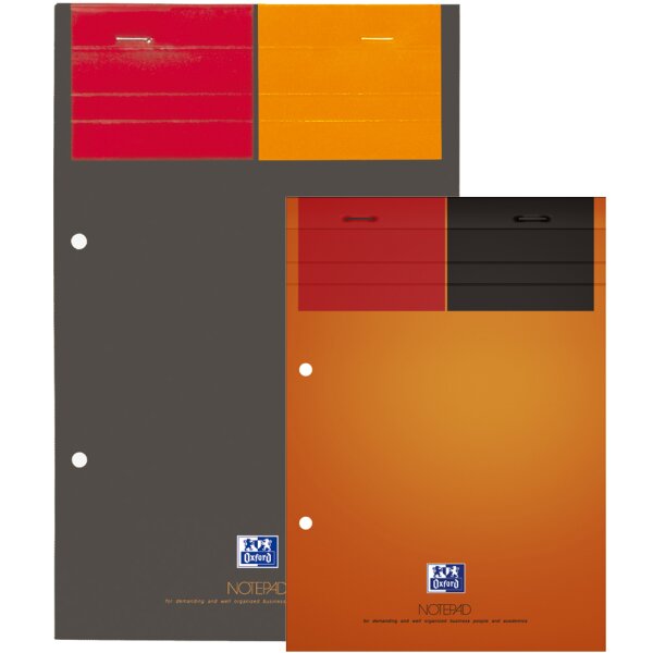 Oxford International Bloc-notes NOTEPAD, A4+, quadrillé