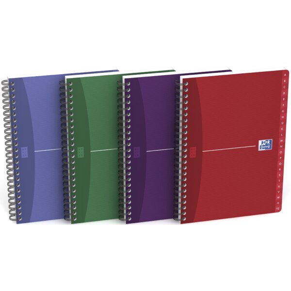 Oxford Office Registerbuch, DIN A5, liniert, Karton