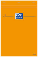 Oxford Bloc-notes, A4, Seyès, 80 feuilles, orange