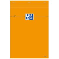 Oxford Notizblock, DIN A4, Seyès, 80 Blatt, orange
