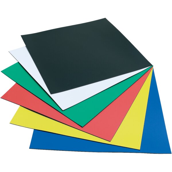 nobo Feuilles magn&eacute;tiques, (L)150 x (P) 150 mm, assorti