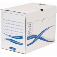 Fellowes BANKERS BOX Basic Archiv-Schachtel, blau, (B)100 mm