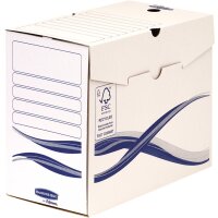 Fellowes BANKERS BOX Basic Archiv-Schachtel, blau, (B)200 mm