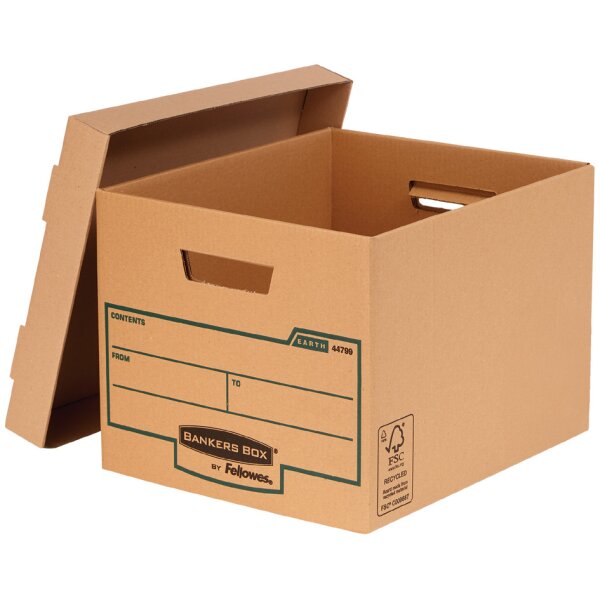 Fellowes BANKERS BOX EARTH Archiv- Transportbox Heavy Duty