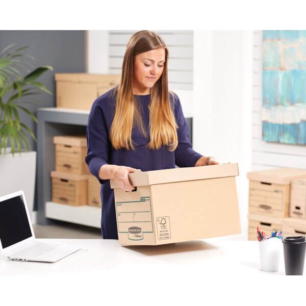 Fellowes BANKERS BOX EARTH Archiv- Transportbox Heavy Duty
