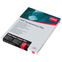 nobo Kopierer-Folie, DIN A4, glasklar, PP, 120 my