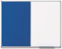 nobo Tableau mixte, fond blanc/feutre, dimensions:(L)1.200 x