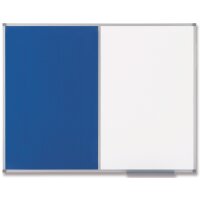nobo Tableau mixte, fond blanc/feutre, dimensions:(L)1.200 x