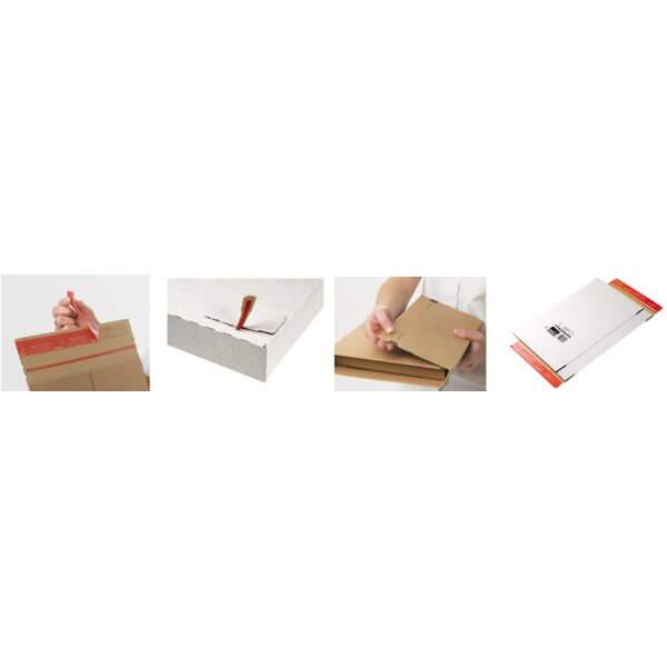ColomPac Carton dexpédition paquet, pour grande lettre,