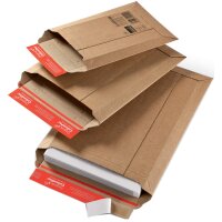 ColomPac Versandtasche, aus brauner Wellpappe