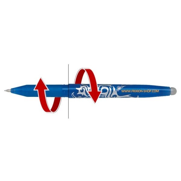 PILOT Mine FriXion Refill BLS-FR7-G-S3 vert, set à 3