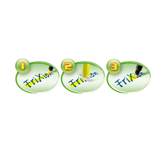 PILOT Surligneur FRIXION light, tracé: 3,8 mm, jaune fluo