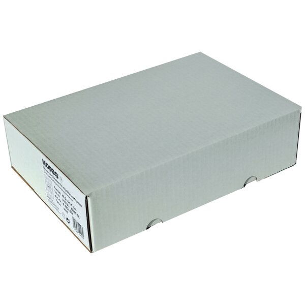 Kores Universal-Etiketten, 64,6 x 33,8 mm, weiss, 500 Blatt