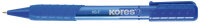 Kores stylo à bille rétractable jetable K-PEN K6, M, noir