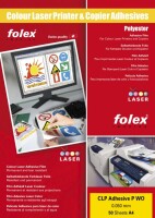 FOLEX Transparent laser couleur CLP Adhesives P WO, SRA3