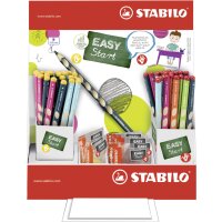STABILO Schreiblernbleistift EASYgraph, HB, 72er Display