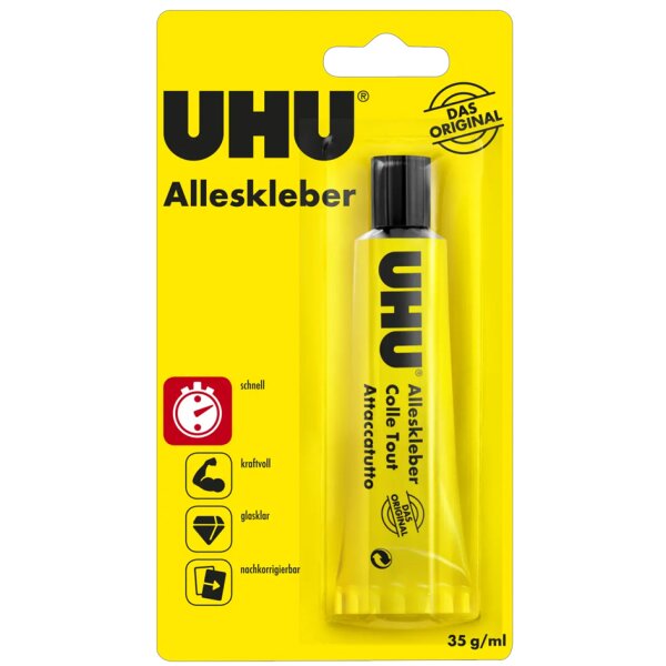UHU Der Alleskleber, lösemittelhaltig, 125 g Tube