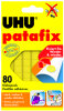 UHU Pâtes adhésives patafix, repositionnable, jaune