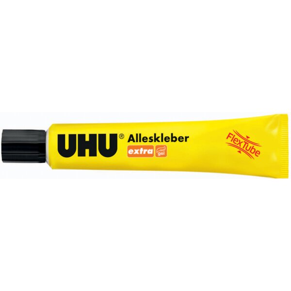 UHU Colle universelle extra, avec solvant, tube de 18 g