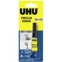 UHU Colle spéciale porcelaine et céramique, tube de 3 g