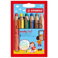 STABILO Multitalentstift woody 3 in 1, 10er Kartonetui