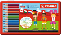 STABILO Crayon de couleur color, hexagonal, étui...