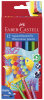 FABER-CASTELL Crayons de couleur KINDER-AQUARELL, étui de 12