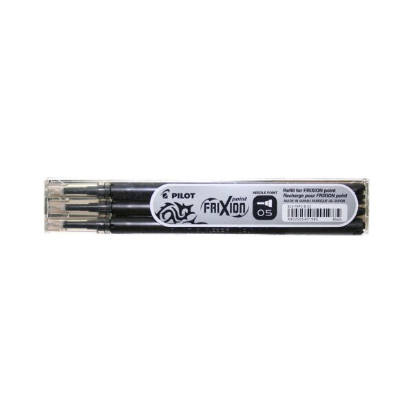 PILOT Roller FriXion Mine 0,5mm BLSFRP5B schwarz 3 Stück