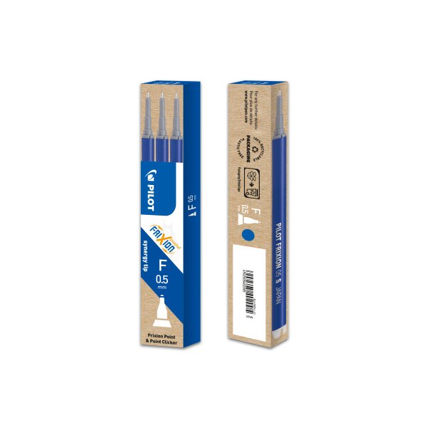 PILOT Roller FriXion Mine 0,5mm BLSFRP5L blau 3 Stück