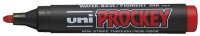 uni-ball Marqueur permanent PROCKEY PM-126, rouge