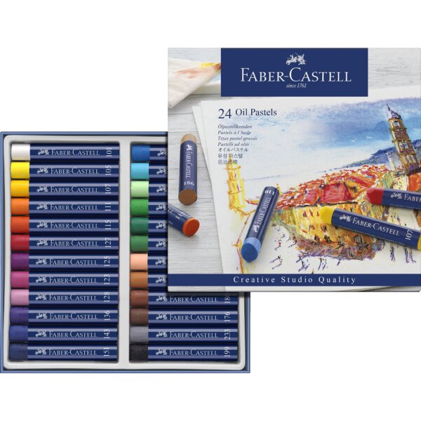 FABER-CASTELL Ölpastellkreiden STUDIO QUALITY, 36er Etui