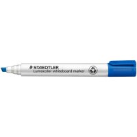 STAEDTLER Marqueur pour tableau blanc 351B Lumocolor, bleu