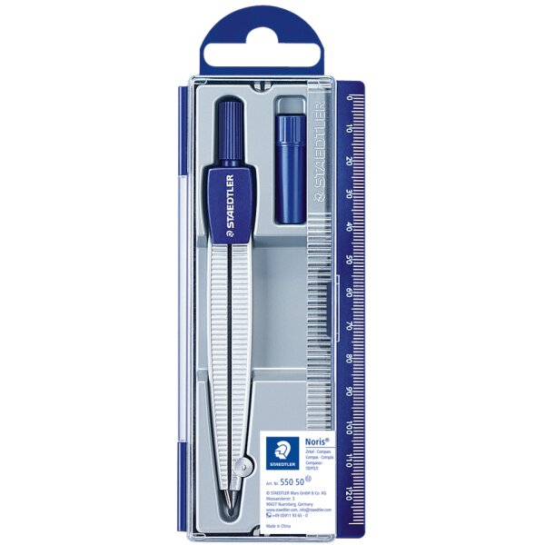 STAEDTLER Schulzirkel Noris 550 60, L&auml;nge: 124,2 mm