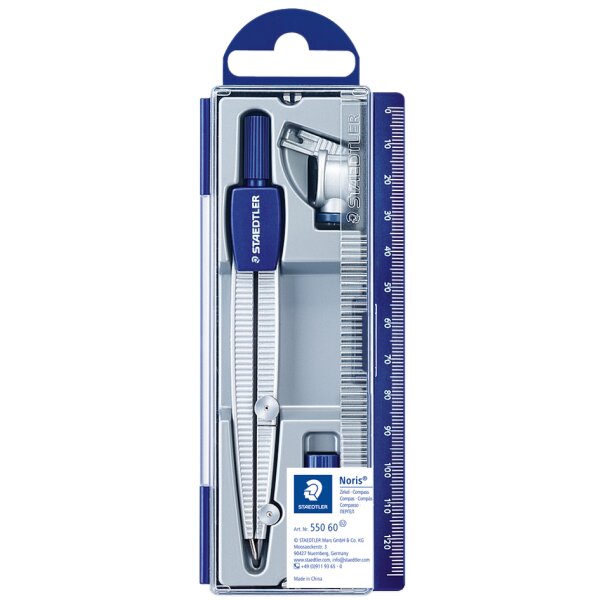STAEDTLER Schulzirkel Noris 550 60, L&auml;nge: 124,2 mm