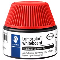 STAEDTLER Flacon de recharge Lumocolor 488 51, rouge