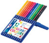 STAEDTLER Crayon de couleur ergosoft triangulaire,étui de 24