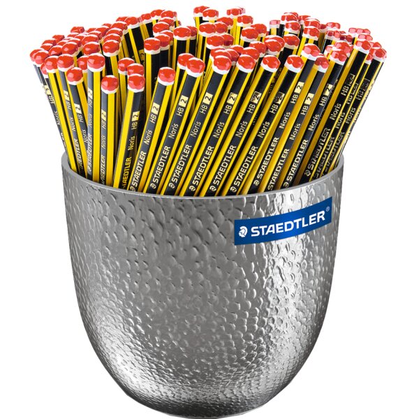 STAEDTLER Crayon Noris, hexagonal, pot de fleurs de 144