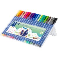 STAEDTLER Feutres triplus, étui de 10