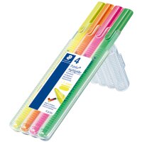 STAEDTLER Textmarker "triplus textsurfer", 4er...